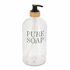 Top 10 β¨ Evideco Glass And Bamboo Soap Dispenser PURE SOAP 17 Or 34 FL OZ - Clear π 12 Top 10 β¨ Evideco Glass And Bamboo Soap Dispenser PURE SOAP 17 Or 34 FL OZ - Clear π -Evideco Shop Glass and Bamboo Soap Dispenser PURE SOAP 17 or 34 FL OZ 3