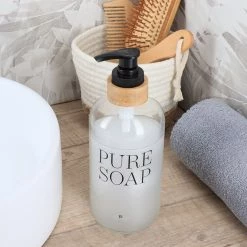 Top 10 β¨ Evideco Glass And Bamboo Soap Dispenser PURE SOAP 17 Or 34 FL OZ - Clear π 13 Top 10 β¨ Evideco Glass And Bamboo Soap Dispenser PURE SOAP 17 Or 34 FL OZ - Clear π -Evideco Shop Glass and Bamboo Soap Dispenser PURE SOAP 17 or 34 FL OZ 4