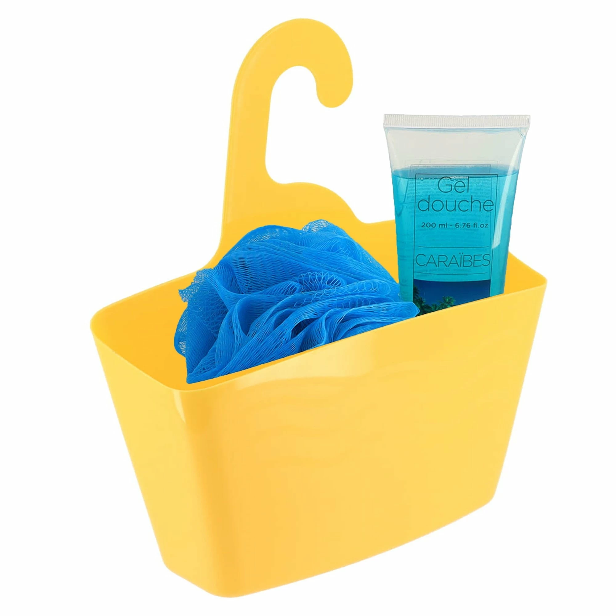 Brand new 𧨠Evideco Hanging Shower Caddy Organizer Plastic Basket Taupe ⨠- Image 4