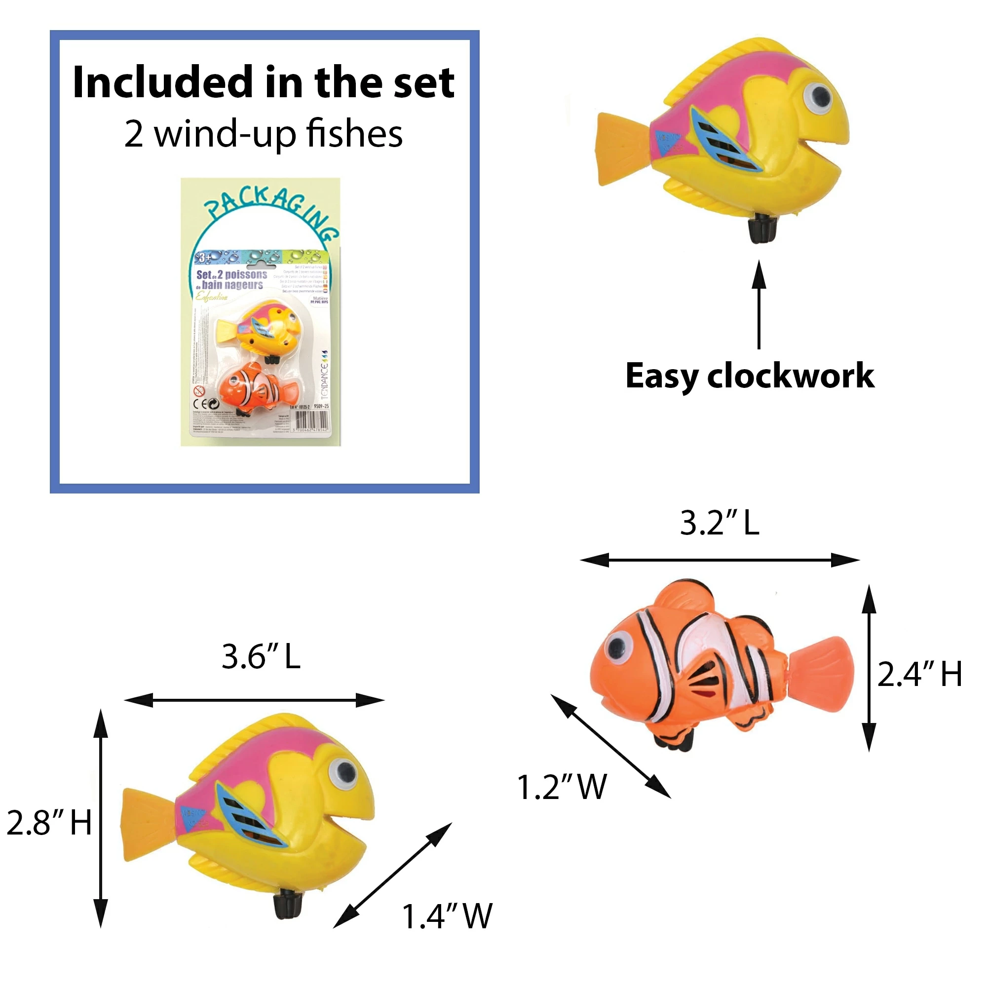 Promo π Evideco Kids Bathtub Set Toy Organizer Stimulating Bath Toys 16 Pieces - Multicolor - 15.4" L X 12.2" W X 1.4" H π 3 Promo π Evideco Kids Bathtub Set Toy Organizer Stimulating Bath Toys 16 Pieces - Multicolor - 15.4" L X 12.2" W X 1.4" H π - Image 3