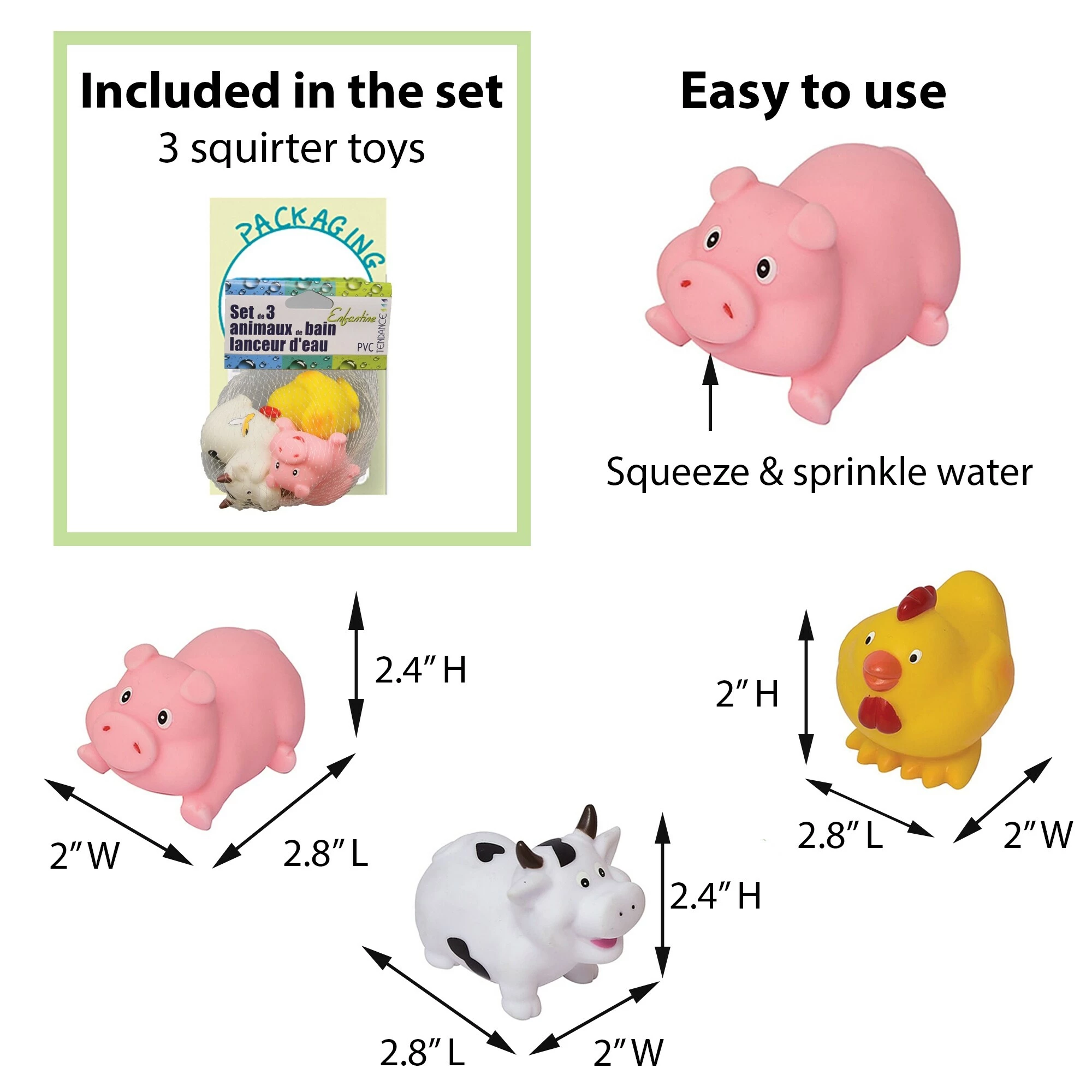 Promo π Evideco Kids Bathtub Set Toy Organizer Stimulating Bath Toys 16 Pieces - Multicolor - 15.4" L X 12.2" W X 1.4" H π 4 Promo π Evideco Kids Bathtub Set Toy Organizer Stimulating Bath Toys 16 Pieces - Multicolor - 15.4" L X 12.2" W X 1.4" H π - Image 4