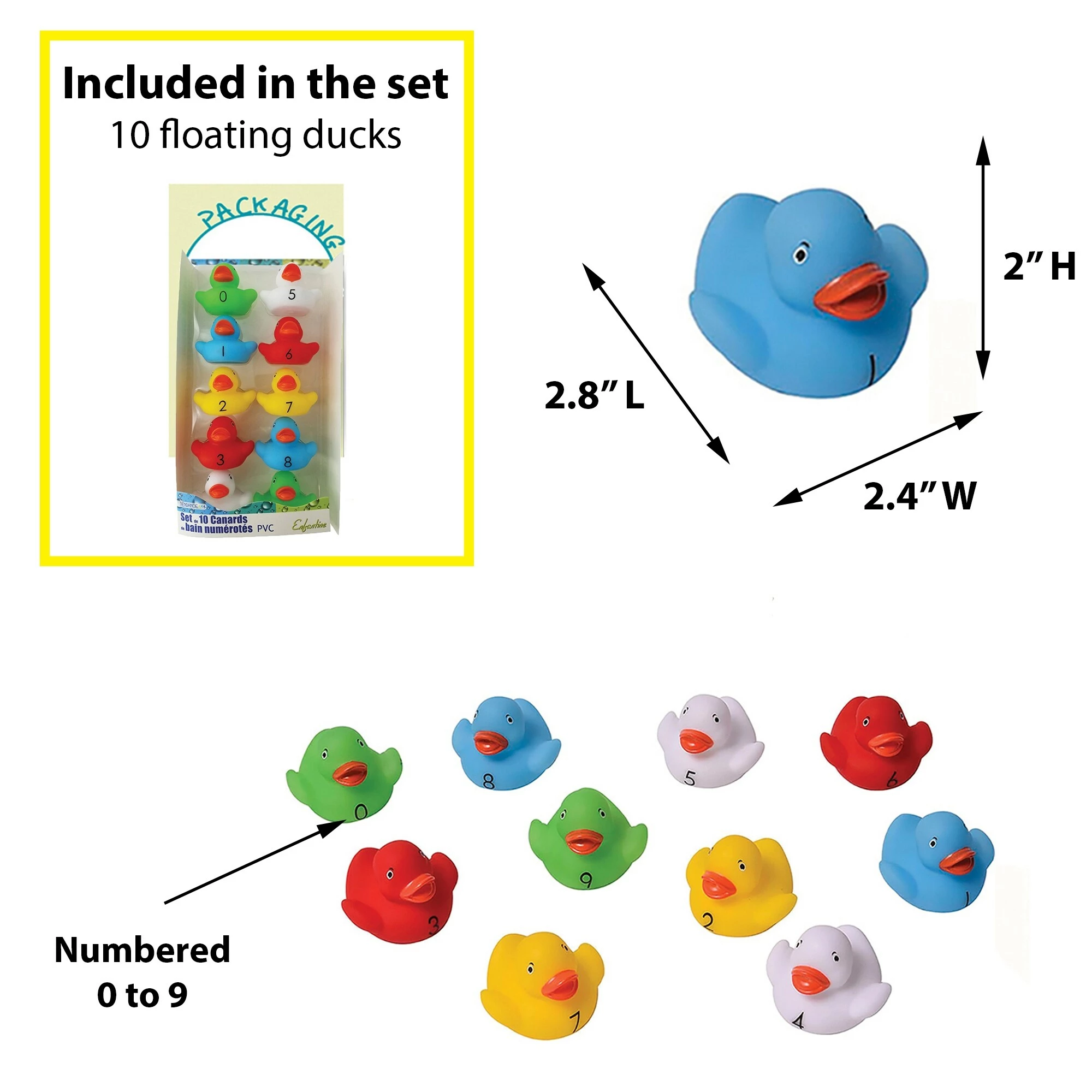 Promo π Evideco Kids Bathtub Set Toy Organizer Stimulating Bath Toys 16 Pieces - Multicolor - 15.4" L X 12.2" W X 1.4" H π 5 Promo π Evideco Kids Bathtub Set Toy Organizer Stimulating Bath Toys 16 Pieces - Multicolor - 15.4" L X 12.2" W X 1.4" H π - Image 5