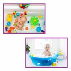 Promo π Evideco Kids Bathtub Set Toy Organizer Stimulating Bath Toys 16 Pieces - Multicolor - 15.4" L X 12.2" W X 1.4" H π 11 Promo π Evideco Kids Bathtub Set Toy Organizer Stimulating Bath Toys 16 Pieces - Multicolor - 15.4" L X 12.2" W X 1.4" H π -Evideco Shop Kids Bathtub Set Toy Organizer Stimulating Bath Toys 16 Pieces 5