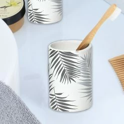 Discount π Evideco Bathroom Accessory Set 3-Pieces Lodge Jungle Leaves β 17 Discount π Evideco Bathroom Accessory Set 3-Pieces Lodge Jungle Leaves β -Evideco Shop Lodge Collection Bath Accessory Set 3 Pieces 5