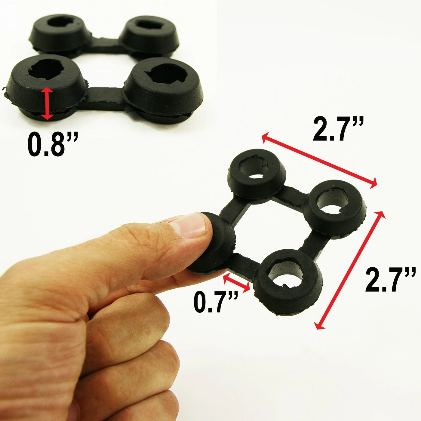 Discount ⌛ Evideco Outdoor Anti-fatigue Interlocking Rubber Floor Mat 2 Connectors ❤️ 6 Discount ⌛ Evideco Outdoor Anti-fatigue Interlocking Rubber Floor Mat 2 Connectors ❤️ - Image 6