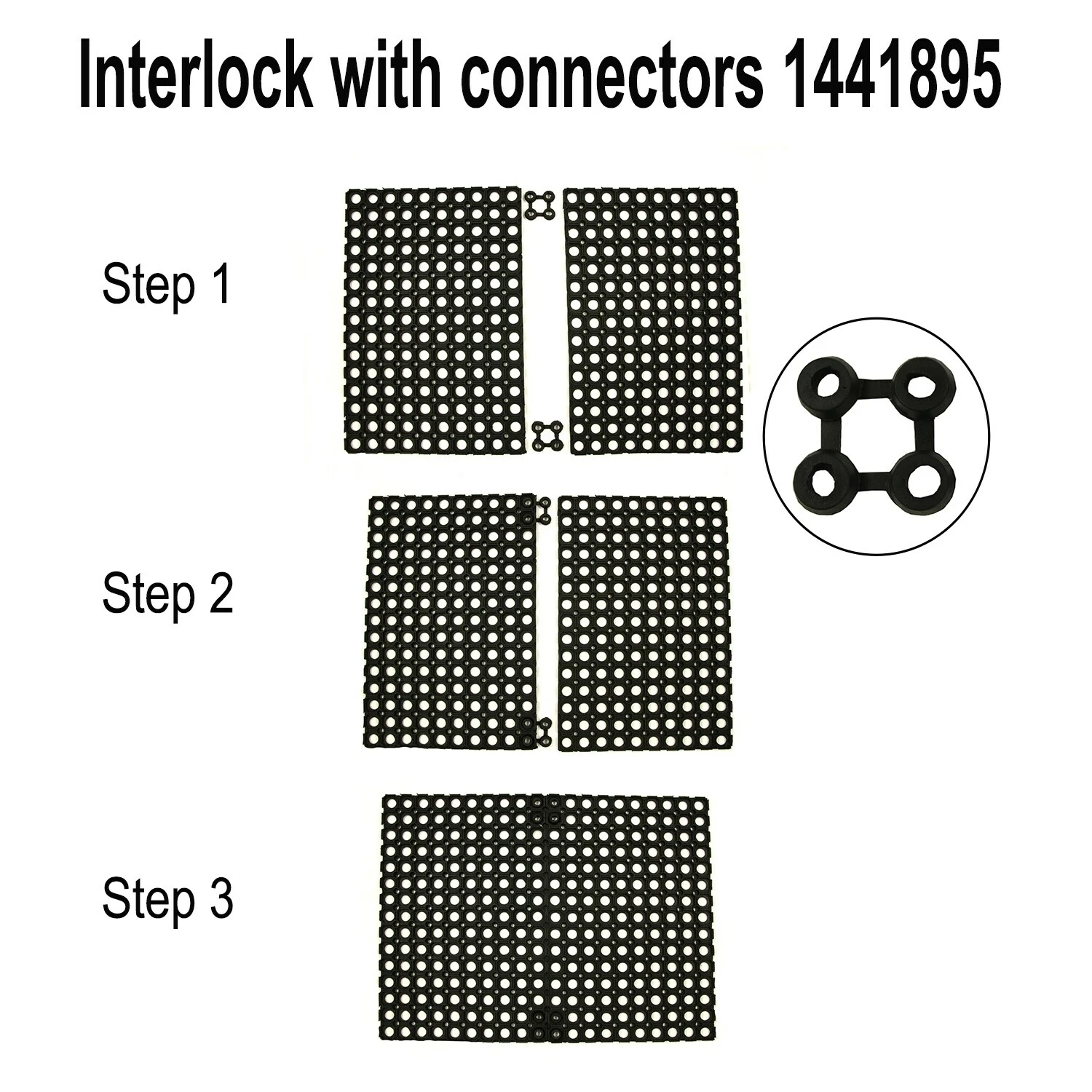 Discount ⌛ Evideco Outdoor Anti-fatigue Interlocking Rubber Floor Mat 2 Connectors ❤️ 10 Discount ⌛ Evideco Outdoor Anti-fatigue Interlocking Rubber Floor Mat 2 Connectors ❤️ - Image 10