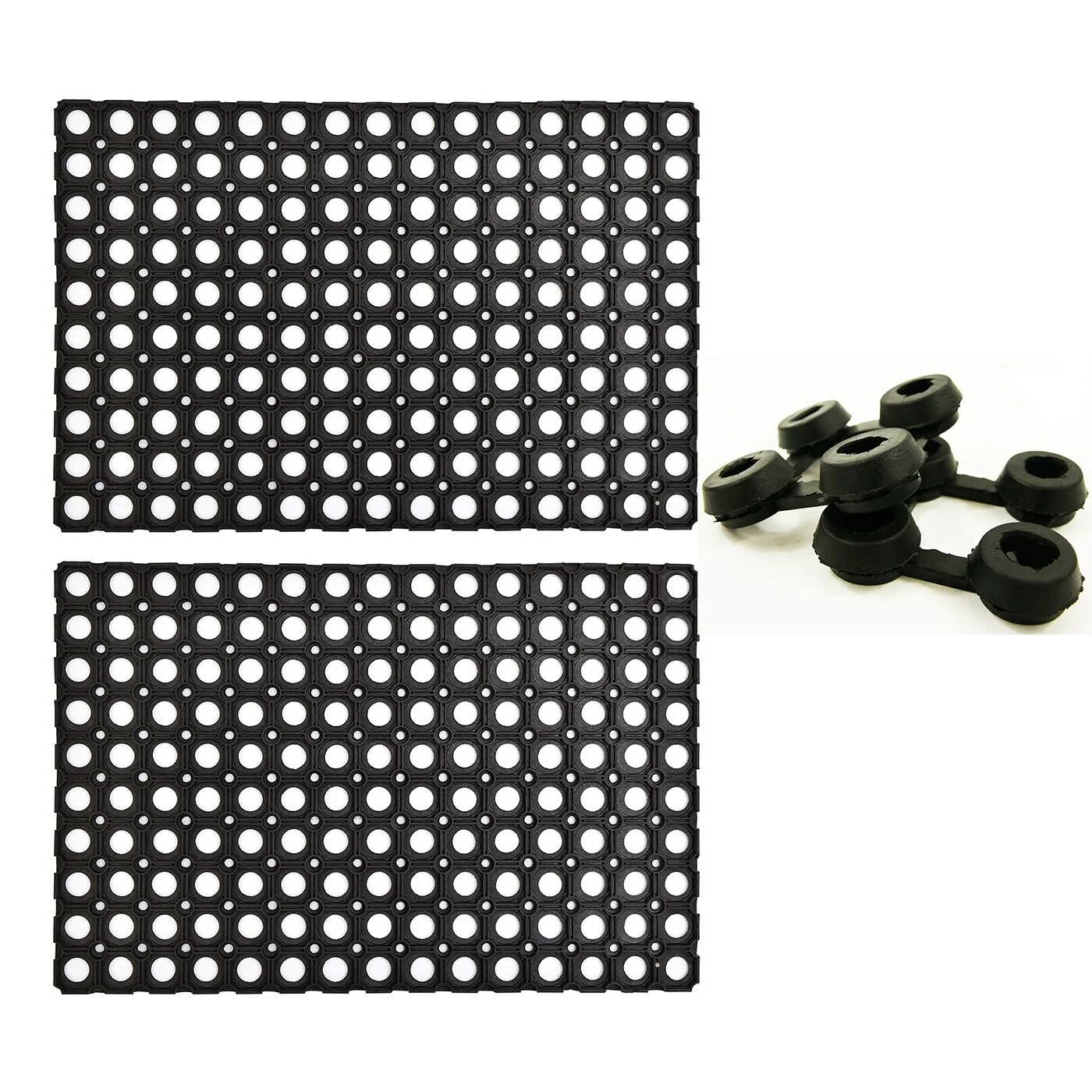 Discount ⌛ Evideco Outdoor Anti-fatigue Interlocking Rubber Floor Mat 2 Connectors ❤️ 1 Discount ⌛ Evideco Outdoor Anti-fatigue Interlocking Rubber Floor Mat 2 Connectors ❤️