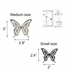 Buy β Evideco Metal Butterfly With Magnet Luzia 6 Pieces - 3"L X 2.8"W X 0.6"D Chocolate/green π 16 Buy β Evideco Metal Butterfly With Magnet Luzia 6 Pieces - 3"L X 2.8"W X 0.6"D Chocolate/green π -Evideco Shop Metal Butterfly With Magnet Luzia 6 pieces 2
