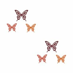 Buy β Evideco Metal Butterfly With Magnet Luzia 6 Pieces - 3"L X 2.8"W X 0.6"D Chocolate/green π 17 Buy β Evideco Metal Butterfly With Magnet Luzia 6 Pieces - 3"L X 2.8"W X 0.6"D Chocolate/green π -Evideco Shop Metal Butterfly With Magnet Luzia 6 pieces 3
