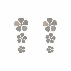 New 🎁 Evideco Metal Flower With Magnet Floral 6 Pieces - 2"L X 2"W X 0.8"D Grey 🧨 -Evideco Shop Metal Flower With Magnet Floral 6 pieces 11