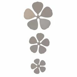 New 🎁 Evideco Metal Flower With Magnet Floral 6 Pieces - 2"L X 2"W X 0.8"D Grey 🧨 -Evideco Shop Metal Flower With Magnet Floral 6 pieces 13