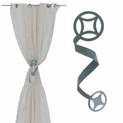 Best reviews of ⌛ Evideco Metal Geometric Tieback Medina Twist Chrome 👍 -Evideco Shop Metal Geometric Tieback Medina Twist 5