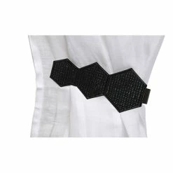 Hot Sale 🧨 Evideco Metal Geometric Tieback With Magnet Monte Carlo Black ⭐ -Evideco Shop Metal Geometric Tieback With Magnet Monte Carlo 8