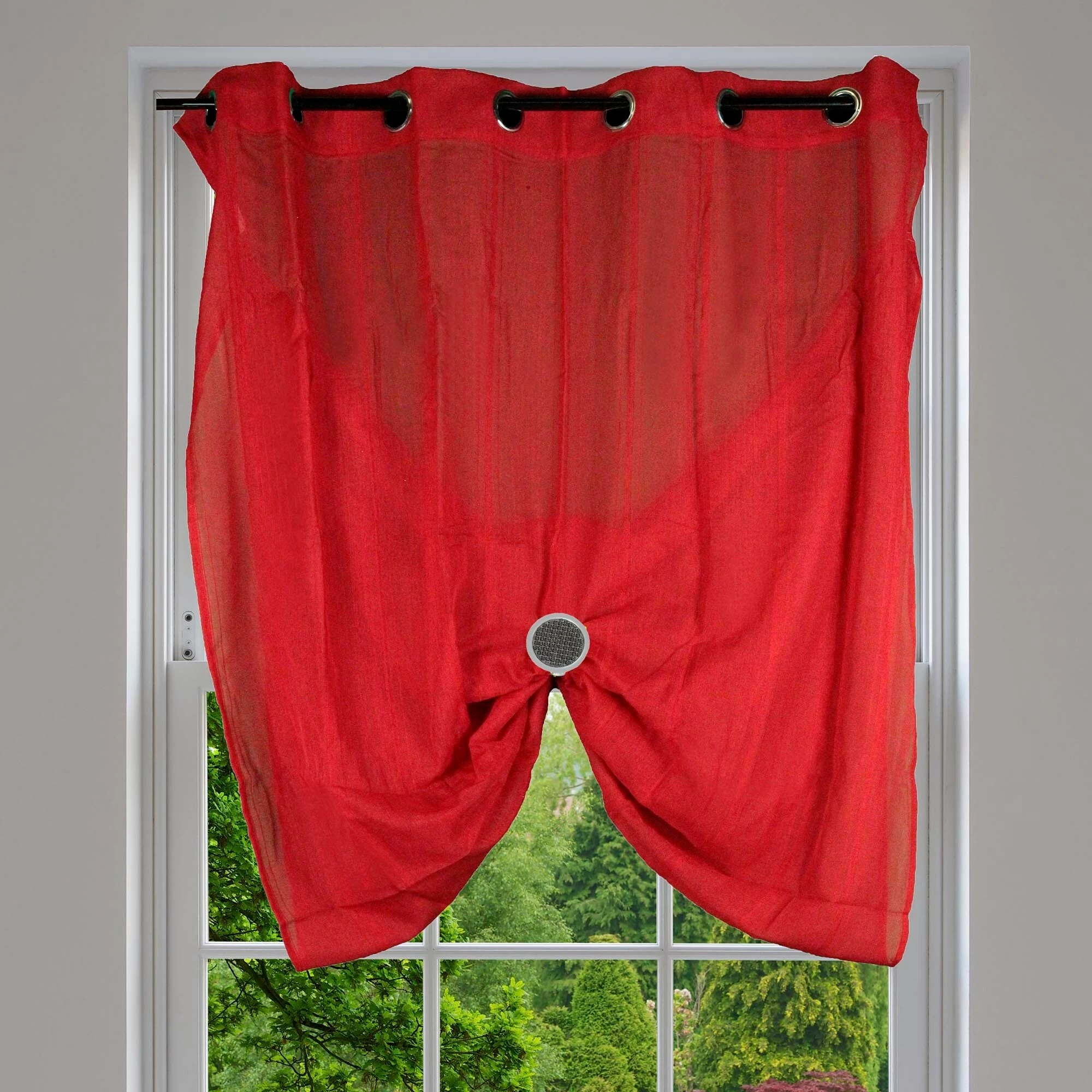 Cheapest π― Evideco Metal Round Clip Small Size Tiffany Set Of 2 Silver Grey π - Image 3