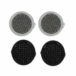 Cheapest π― Evideco Metal Round Clip Small Size Tiffany Set Of 2 Silver Grey π