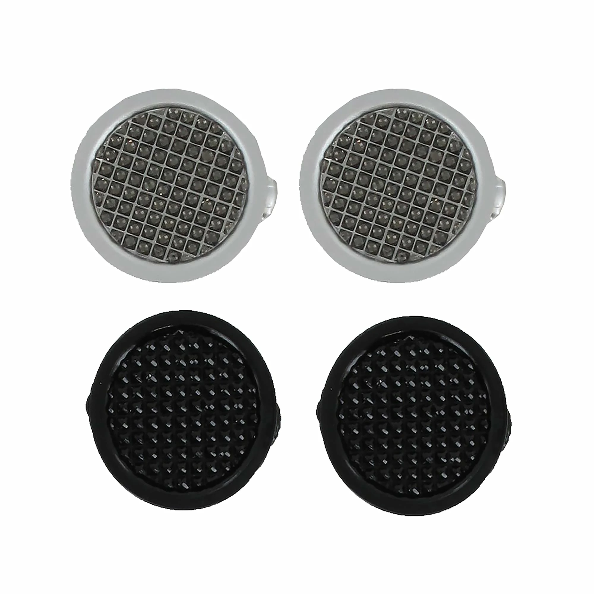 Cheapest π― Evideco Metal Round Clip Small Size Tiffany Set Of 2 Silver Grey π