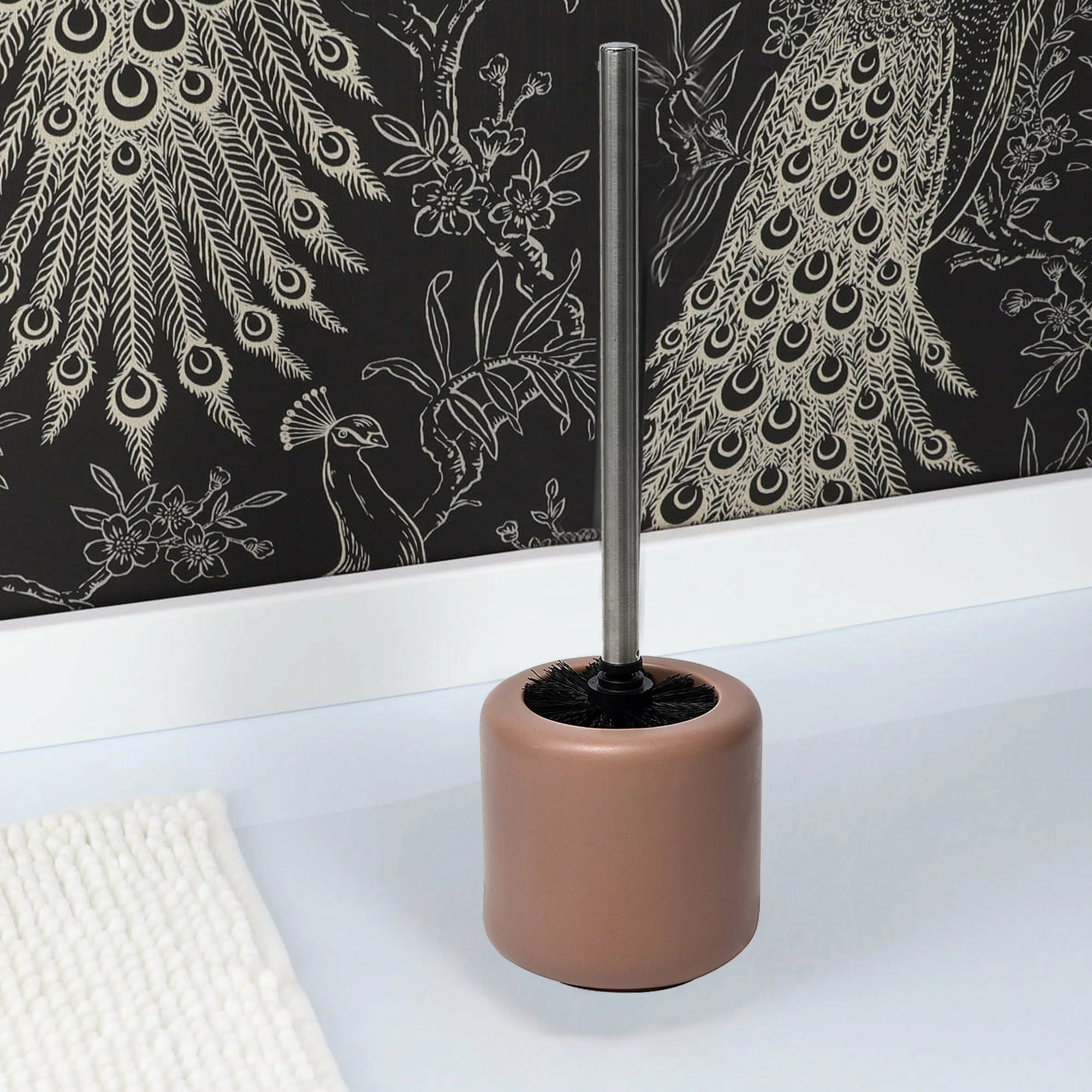 Cheap 𧨠Evideco Nordic Freestanding Toilet Brush And Holder Set Peach Color Blush βοΈ 3 Cheap 𧨠Evideco Nordic Freestanding Toilet Brush And Holder Set Peach Color Blush βοΈ - Image 3