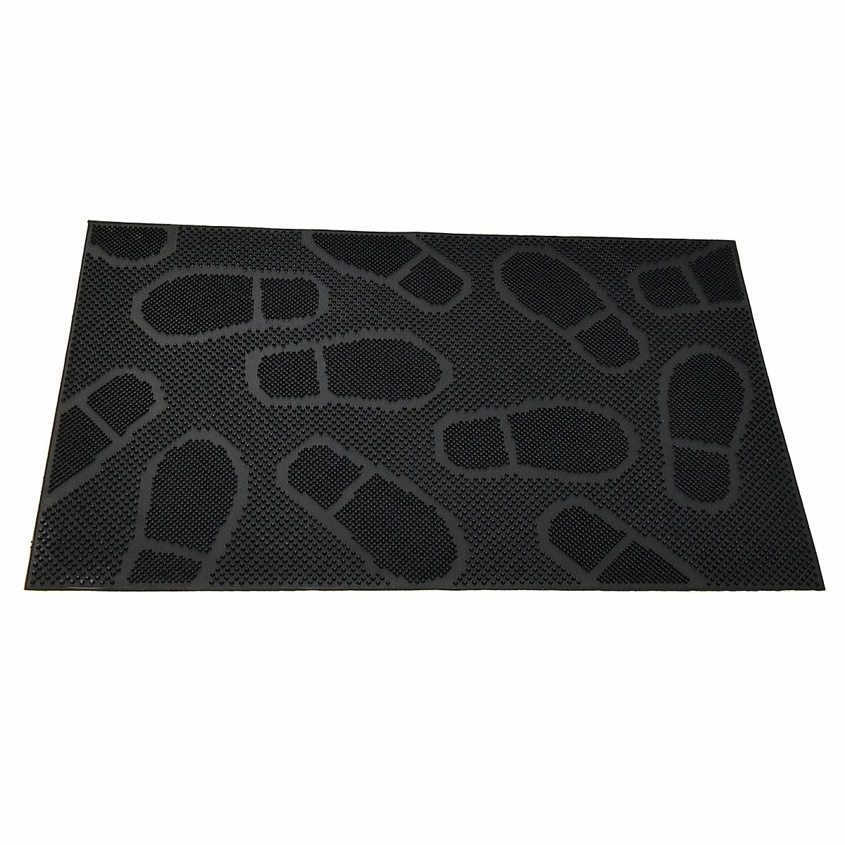 Outlet β Evideco Outdoor Front Door Mat 30x18 Rubber π Shoeprint π - Image 3