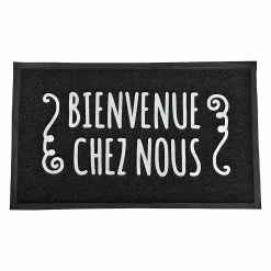 Cheapest π₯° Evideco Outdoor Front Door Mat French Bienvenue Chez Nous 30x18 Black π€©