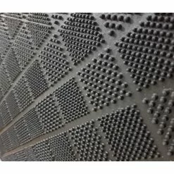 Hot Sale 🎉 Evideco Outdoor Mat Drew Checkerboard Rubber Rug 24x16 Inch Black 👍 -Evideco Shop Outdoor Mat Drew Checkerboard Rubber Rug 24x16 Inch Black 3