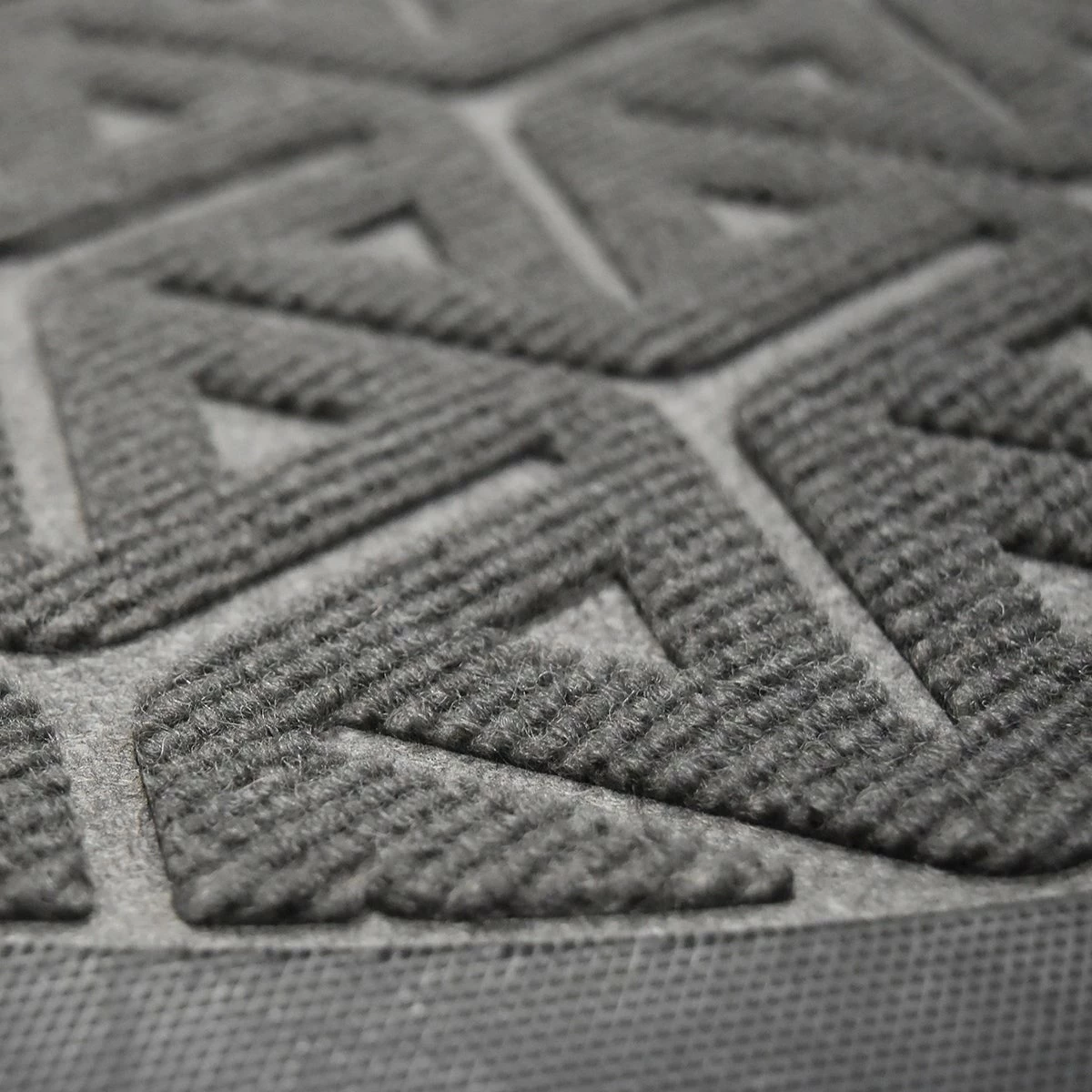 Outlet π Evideco Outdoor Wilson Half Round Front Door Mat Polyester Rubber Rug 30x18 Black β¨ - Image 4