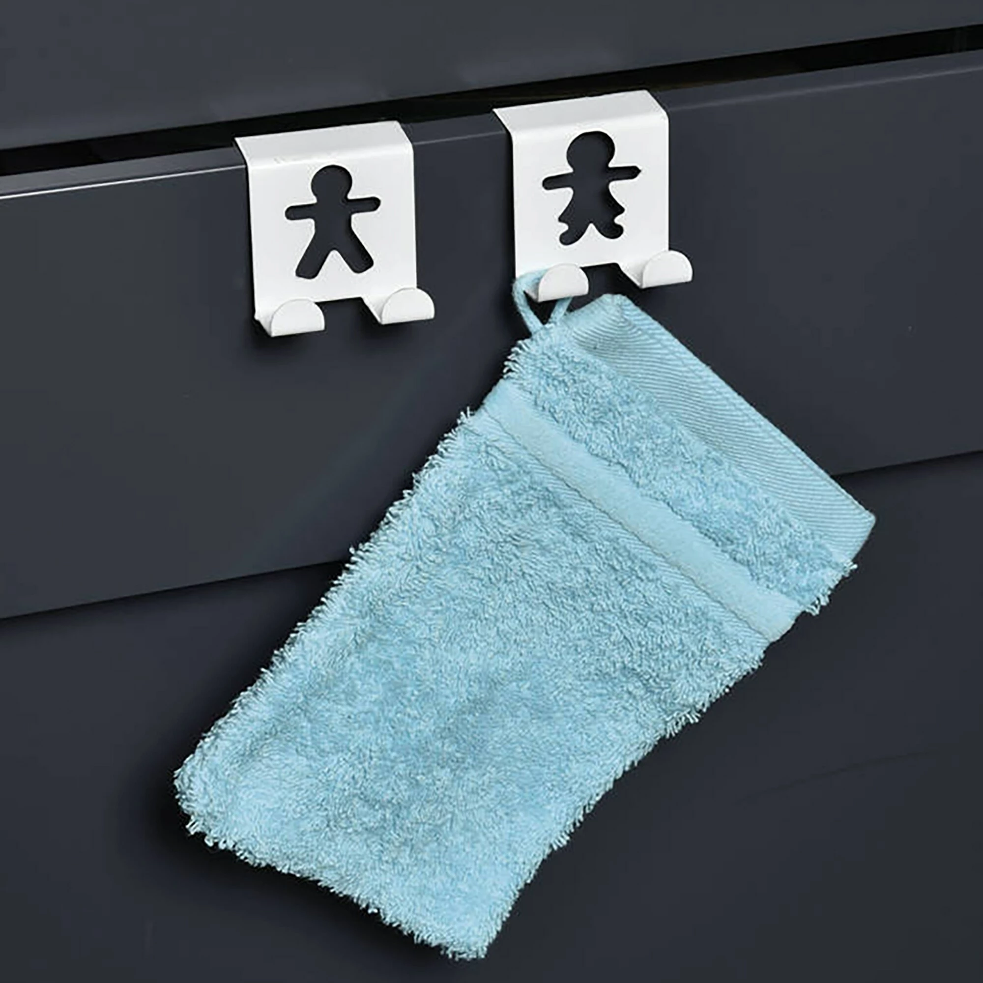 Discount π― Evideco Double Hooks Over The Cabinet Door Set Of 2 - 2"H X 2"W X 1 3/4"D White π© Woman Man β 15 Discount π― Evideco Double Hooks Over The Cabinet Door Set Of 2 - 2"H X 2"W X 1 3/4"D White π© Woman Man β - Image 15