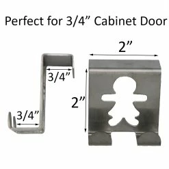 Discount π― Evideco Double Hooks Over The Cabinet Door Set Of 2 - 2"H X 2"W X 1 3/4"D White π© Woman Man β 21 Discount π― Evideco Double Hooks Over The Cabinet Door Set Of 2 - 2"H X 2"W X 1 3/4"D White π© Woman Man β -Evideco Shop Over The Cabinet Towel Double Hooks Set of 2 2