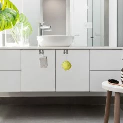 Discount π― Evideco Double Hooks Over The Cabinet Door Set Of 2 - 2"H X 2"W X 1 3/4"D White π© Woman Man β 24 Discount π― Evideco Double Hooks Over The Cabinet Door Set Of 2 - 2"H X 2"W X 1 3/4"D White π© Woman Man β -Evideco Shop Over The Cabinet Towel Double Hooks Set of 2 5