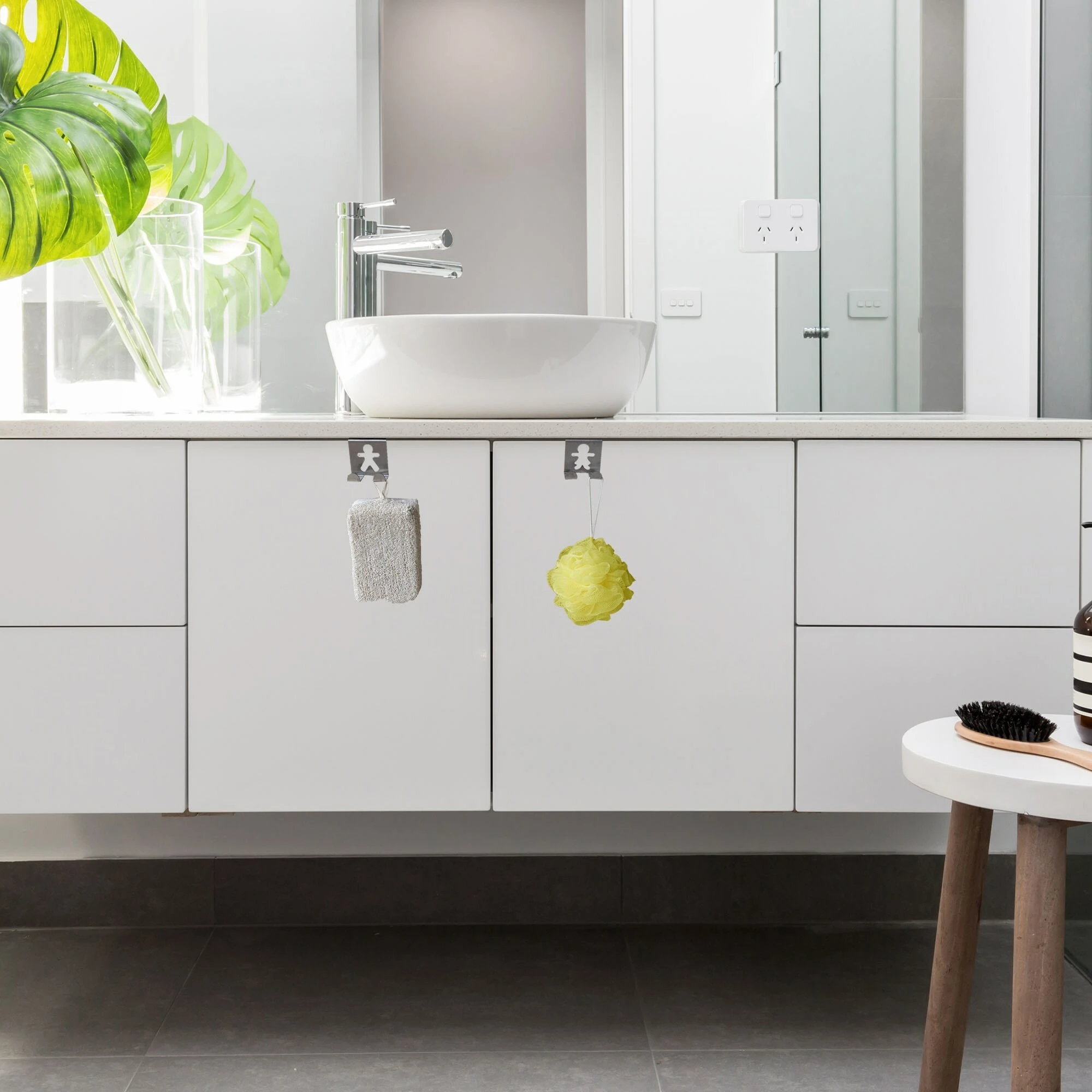 Discount π― Evideco Double Hooks Over The Cabinet Door Set Of 2 - 2"H X 2"W X 1 3/4"D White π© Woman Man β 10 Discount π― Evideco Double Hooks Over The Cabinet Door Set Of 2 - 2"H X 2"W X 1 3/4"D White π© Woman Man β - Image 10