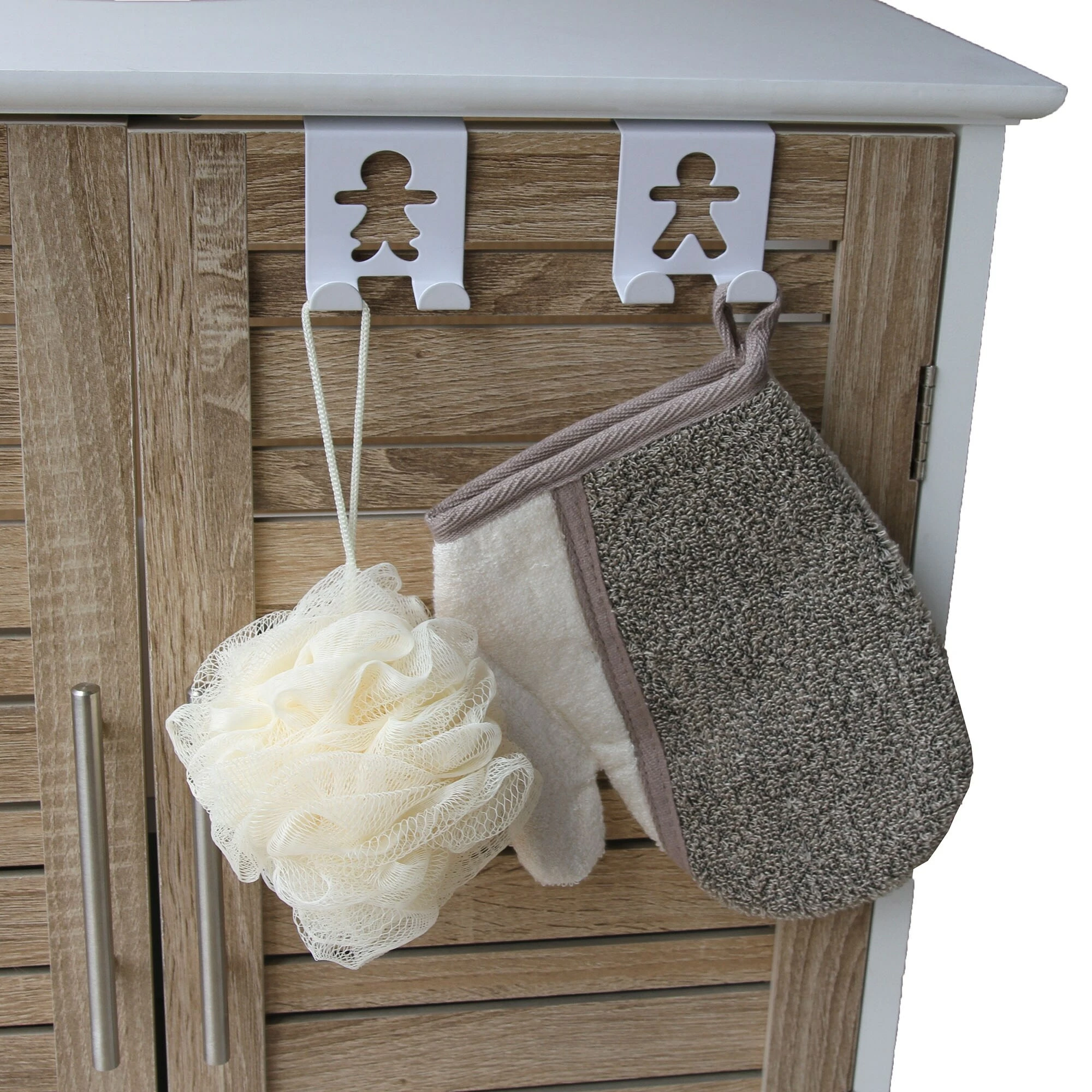 Discount π― Evideco Double Hooks Over The Cabinet Door Set Of 2 - 2"H X 2"W X 1 3/4"D White π© Woman Man β 12 Discount π― Evideco Double Hooks Over The Cabinet Door Set Of 2 - 2"H X 2"W X 1 3/4"D White π© Woman Man β - Image 12