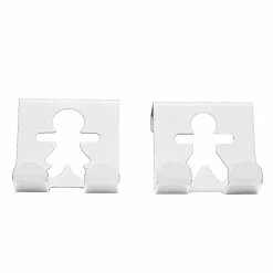 Discount π― Evideco Double Hooks Over The Cabinet Door Set Of 2 - 2"H X 2"W X 1 3/4"D White π© Woman Man β 27 Discount π― Evideco Double Hooks Over The Cabinet Door Set Of 2 - 2"H X 2"W X 1 3/4"D White π© Woman Man β -Evideco Shop Over The Cabinet Towel Double Hooks Set of 2 8
