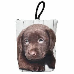 Cheap 🎉 Evideco Puppy Print Fabric Weighted Bag Door Stop 2.3 Lbs - 8"H X 6"L X 4"W 💯