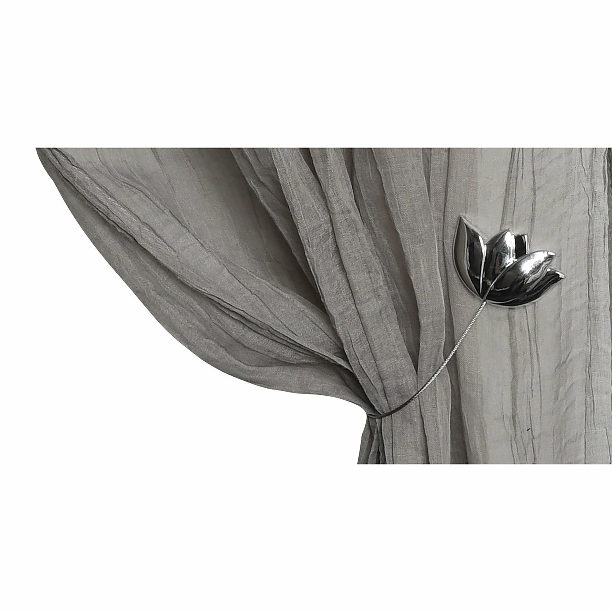 Coupon π₯° Evideco Resin Tieback With Magnet Tulip Small Size - 11.8"L X 2.1"W X 1"D Gold π - Image 11