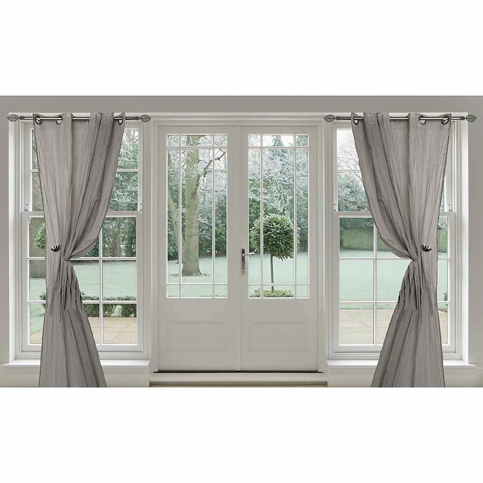 Coupon π₯° Evideco Resin Tieback With Magnet Tulip Small Size - 11.8"L X 2.1"W X 1"D Gold π - Image 3