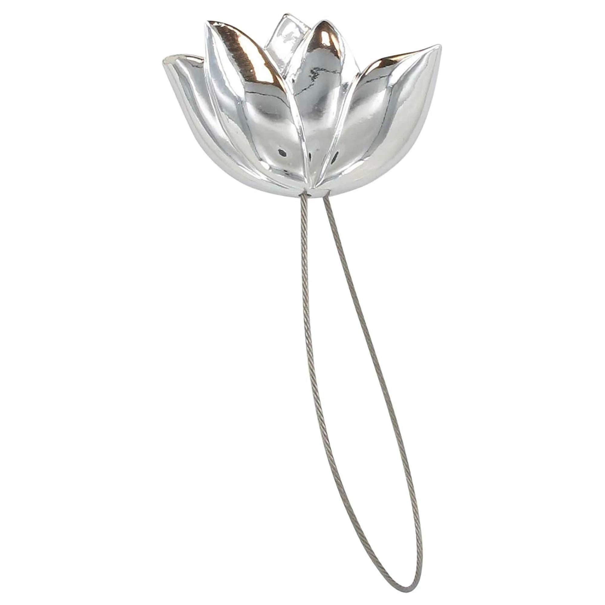 Coupon π₯° Evideco Resin Tieback With Magnet Tulip Small Size - 11.8"L X 2.1"W X 1"D Gold π - Image 10