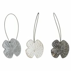 Discount 😍 Evideco Resin Water Lily Tieback With Magnet Nenuphar Small Size Graphite 🧨