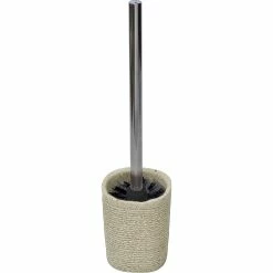 Coupon π Evideco Rope Freestanding Toilet Brush And Holder Set Beige Toilet Bowl Brush Holder π