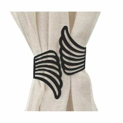 Promo π Evideco Set Of 2 Cuff Metal Wings Tieback Angel - 3.8"L X 3"W X 2.5"D White β 29 Promo π Evideco Set Of 2 Cuff Metal Wings Tieback Angel - 3.8"L X 3"W X 2.5"D White β -Evideco Shop Set of 2 Cuff Metal Wings Tieback Angel 14