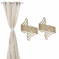 Promo π Evideco Set Of 2 Cuff Metal Wings Tieback Angel - 3.8"L X 3"W X 2.5"D White β 18 Promo π Evideco Set Of 2 Cuff Metal Wings Tieback Angel - 3.8"L X 3"W X 2.5"D White β -Evideco Shop Set of 2 Cuff Metal Wings Tieback Angel 3