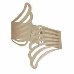 Promo π Evideco Set Of 2 Cuff Metal Wings Tieback Angel - 3.8"L X 3"W X 2.5"D White β 19 Promo π Evideco Set Of 2 Cuff Metal Wings Tieback Angel - 3.8"L X 3"W X 2.5"D White β -Evideco Shop Set of 2 Cuff Metal Wings Tieback Angel 4