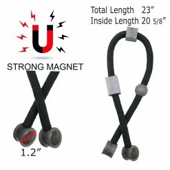 Coupon π Evideco Set Of 2 Magnetic Braided Cord Curtain Tiebacks Geochic Cotton Woven - 23"L X 1"W X 1"D White/gold β 21 Coupon π Evideco Set Of 2 Magnetic Braided Cord Curtain Tiebacks Geochic Cotton Woven - 23"L X 1"W X 1"D White/gold β -Evideco Shop Set of 2 Magnetic Braided Cord Curtain Tiebacks Geochic Cotton Woven 8