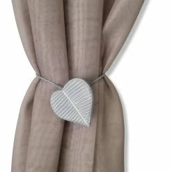 Buy π Evideco Set Of 2 Magnetic Curtain Tieback Wooden Heart Ottawa Small Size - 12"L X 2"W X 1"D Old Grey π 25 Buy π Evideco Set Of 2 Magnetic Curtain Tieback Wooden Heart Ottawa Small Size - 12"L X 2"W X 1"D Old Grey π -Evideco Shop Set of 2 Magnetic Curtain Tieback Wooden Heart Ottawa Small Size 10