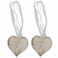 Best Pirce π Evideco Set Of 2 Magnetic Curtain Tieback Wooden Heart Sweety Small Size - 12"L X 2"W X 1"D Black/silver π 22 Best Pirce π Evideco Set Of 2 Magnetic Curtain Tieback Wooden Heart Sweety Small Size - 12"L X 2"W X 1"D Black/silver π -Evideco Shop Set of 2 Magnetic Curtain Tieback Wooden Heart Sweety Small Size 7