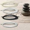 Flash Sale 🎁 Evideco Set Of 2 Metal Curtain Tiebacks Cosy Big Size - 7"l X 2 1/4"w X 1"D Grey 🌟