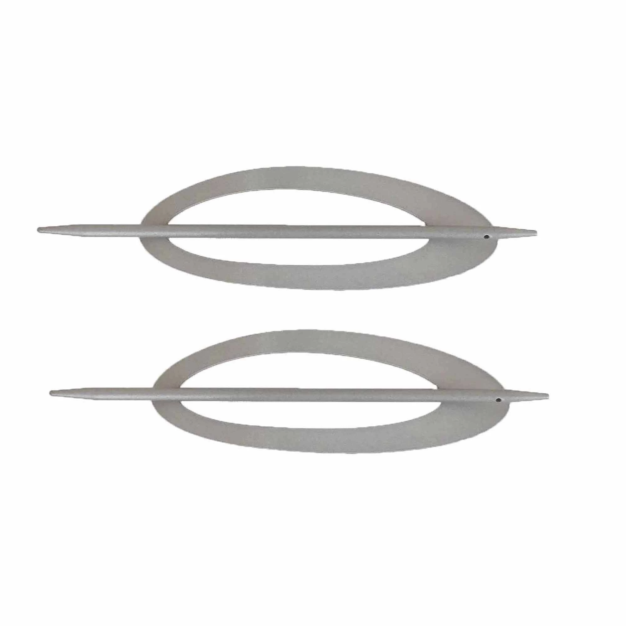 Flash Sale π Evideco Set Of 2 Metal Curtain Tiebacks Cosy Big Size - 7"l X 2 1/4"w X 1"D Grey π 4 Flash Sale π Evideco Set Of 2 Metal Curtain Tiebacks Cosy Big Size - 7"l X 2 1/4"w X 1"D Grey π - Image 4
