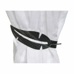 Discount π― Evideco Set Of 2 Metal Feather Tieback With Magnet Plume Shiny - 6.8"L X 2"W X 1"D White π― 17 Discount π― Evideco Set Of 2 Metal Feather Tieback With Magnet Plume Shiny - 6.8"L X 2"W X 1"D White π― -Evideco Shop Set of 2 Metal Feather Tieback With Magnet Plume Shiny 2