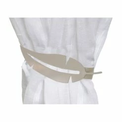 Discount π― Evideco Set Of 2 Metal Feather Tieback With Magnet Plume Shiny - 6.8"L X 2"W X 1"D White π― 23 Discount π― Evideco Set Of 2 Metal Feather Tieback With Magnet Plume Shiny - 6.8"L X 2"W X 1"D White π― -Evideco Shop Set of 2 Metal Feather Tieback With Magnet Plume Shiny 8