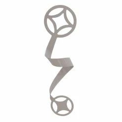 Coupon 🔔 Evideco Set Of 2 Metal Geometric Tieback Medina Twist - 13"L X 2.8"W Blue 🎁 -Evideco Shop Set of 2 Metal Geometric Tieback Medina Twist 2