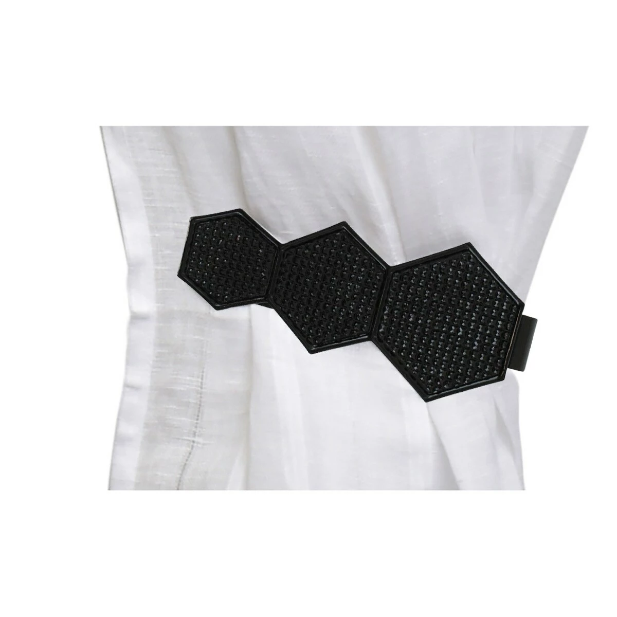 Buy π Evideco Set Of 2 Metal Geometric Tieback With Magnet Monte Carlo - 5.8"L X 2.8"W X 1"D Red π 11 Buy π Evideco Set Of 2 Metal Geometric Tieback With Magnet Monte Carlo - 5.8"L X 2.8"W X 1"D Red π - Image 11