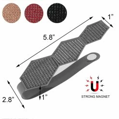 Buy π Evideco Set Of 2 Metal Geometric Tieback With Magnet Monte Carlo - 5.8"L X 2.8"W X 1"D Red π 16 Buy π Evideco Set Of 2 Metal Geometric Tieback With Magnet Monte Carlo - 5.8"L X 2.8"W X 1"D Red π -Evideco Shop Set of 2 Metal Geometric Tieback With Magnet Monte Carlo 4